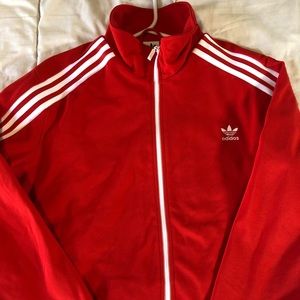 Adidas crop track jacket